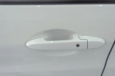 Car handle Foto stock