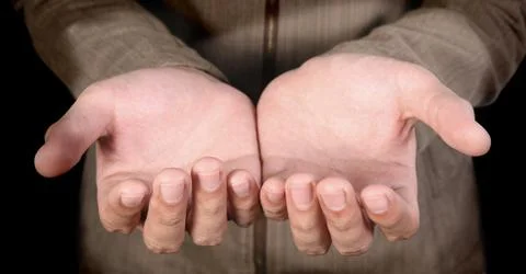 Car in hands Stock Photos