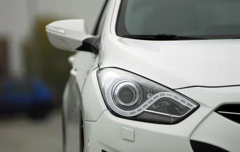 Car head lamp Stock Photos