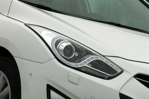 Car head lamp Stock Photos