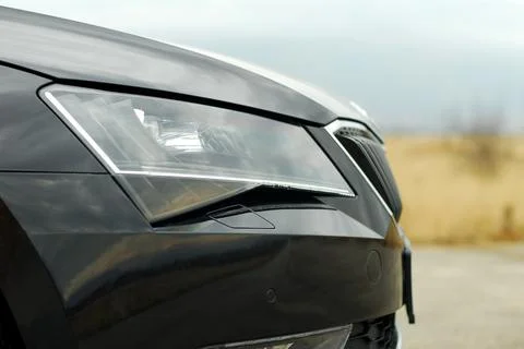 Car head lamp Stock Photos