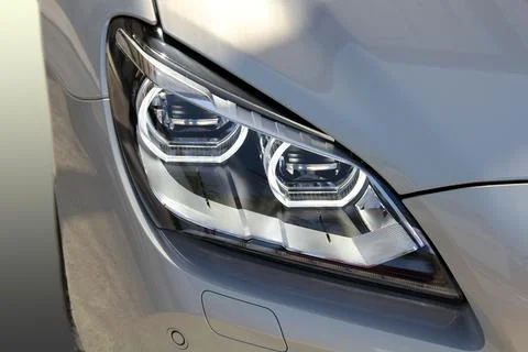 Car head lamp Stock Photos