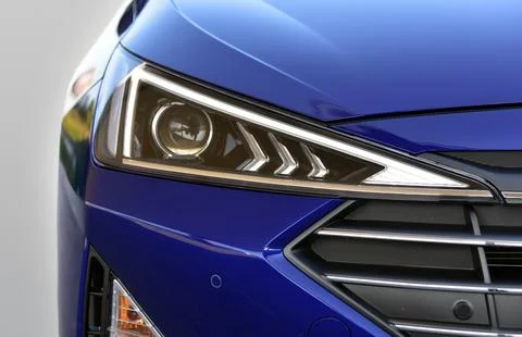 Car head lamp Stock Photos