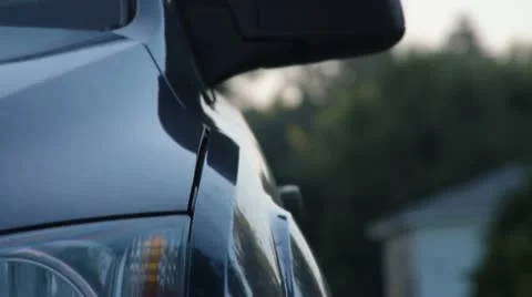 Car head light Stock Footage 18188128