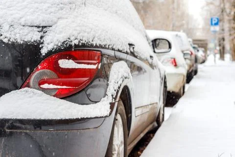 Car headlight close up Stock Photos