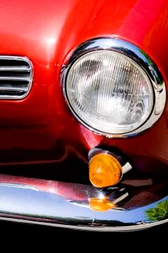 Car headlight Stock Photos
