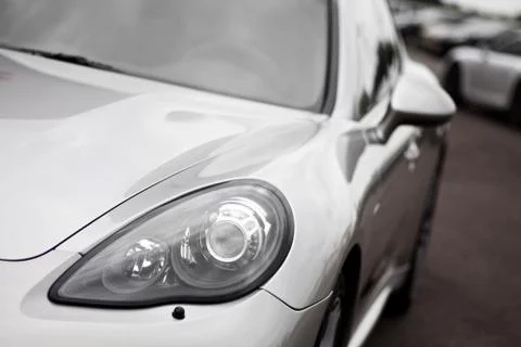 Car headlight Stock Photos