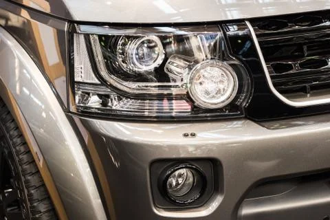 Car Headlight Stock Photos