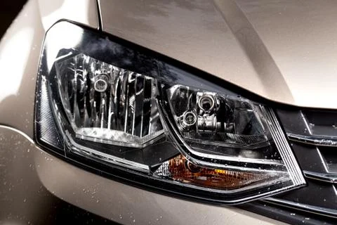 Car headlight Stock Photos