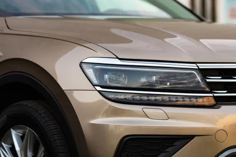 Car headlight Stock Photos