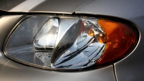 Car headlight Stock Photos