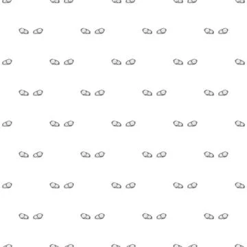 Car headlights seamless pattern on white background Stock Illustration