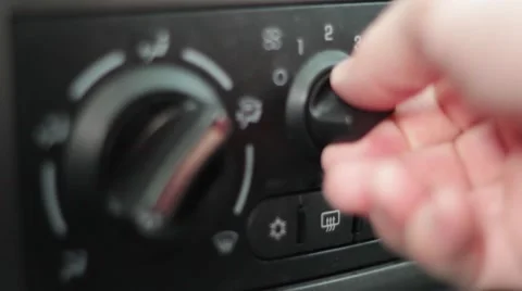 Car Heater AC Knobs 스톡 동영상 46997410
