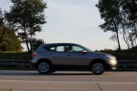 Car on highway Stock Photos