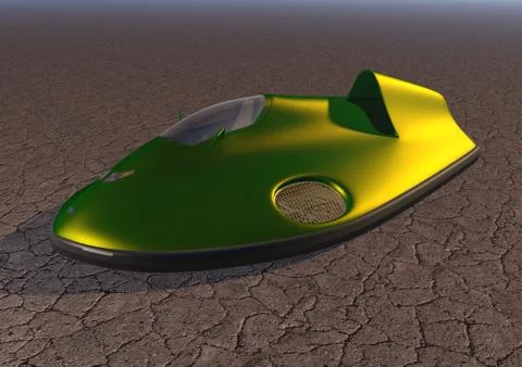 Car hovercraft picture 4 Stock Illustration