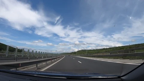 Car hyper lapse 스톡 동영상 127574818