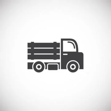 Car icon on background for graphic and web design. Creative illustration concept Stock Illustration