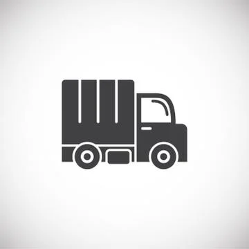 Car icon on background for graphic and web design. Creative illustration concept Stock Illustration