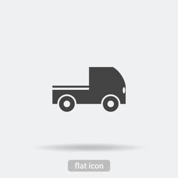 Car icon, Black vector is type EPS10 Stock Illustration