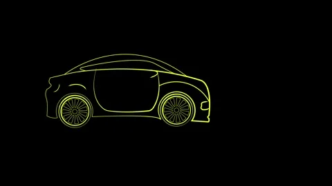 Car icon. Stock Footage 305008191