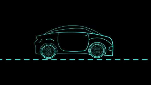 Car icon. Stock Footage 305008339