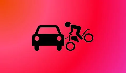 Car icon on gradient abstract background イラスト素材