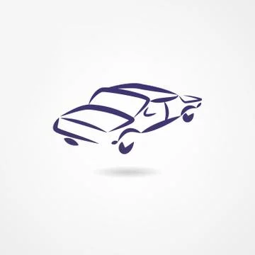 Car icon Stock Illustration