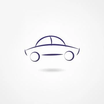 Car icon Stock Illustration