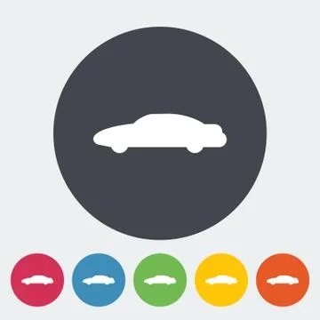 Car icon. Stock Illustration