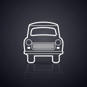 Car icon Illustration