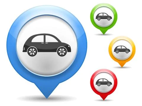 Car Icon Stock Illustration