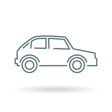 Car icon Stock Illustration