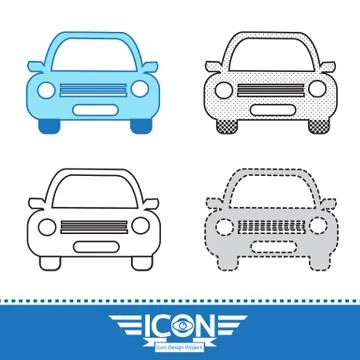 Car Icon Stock Illustration