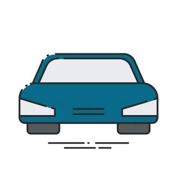 Car icon. Stock Illustration