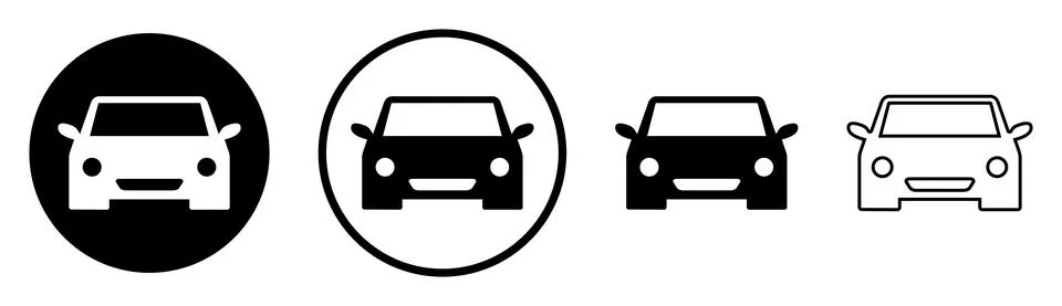 Car icon Stock Illustration