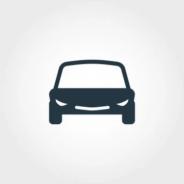 Car icon. Simple element illustration. Car pixel perfect icon design from Stock Illustration