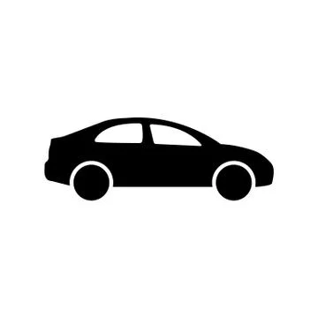 Car icon in simple style. Vector illustration EPS 10 Stock Illustration