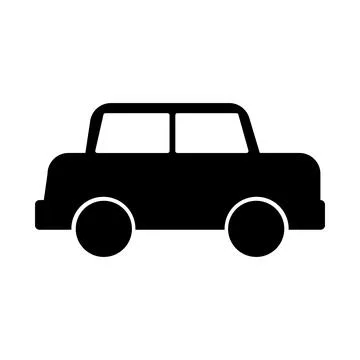 Car icon vector Stock Illustration