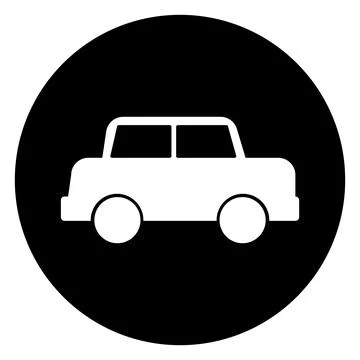 Car icon vector Stock Illustration