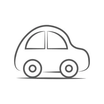 Car icon. Vector illustration Stock Illustration