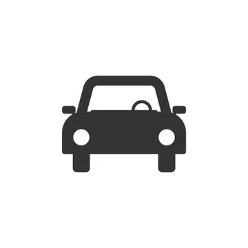 Car icon. Vector illustrations. Flat design graphic. Stock Illustration