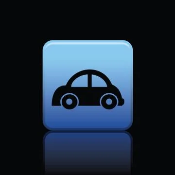 Car icon web Stock Illustration