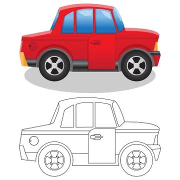 Car. Stock Illustration
