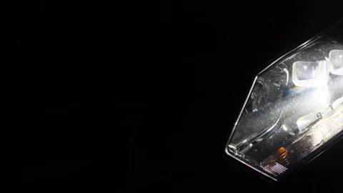 Car Indicator Lights Stock Footage 100244230