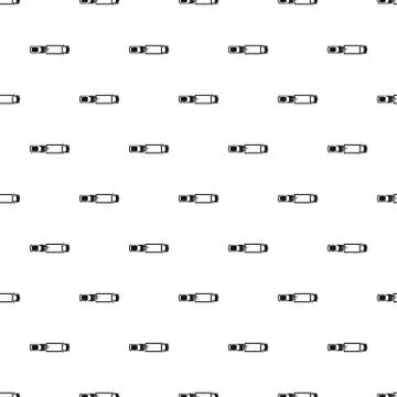 Car injury pattern seamless vector Illustrazione stock