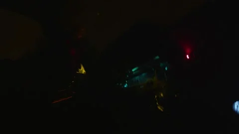 CAR INSIDE NIGHT 1 Stock Footage 145272381