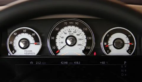 Car instruments panel Фото