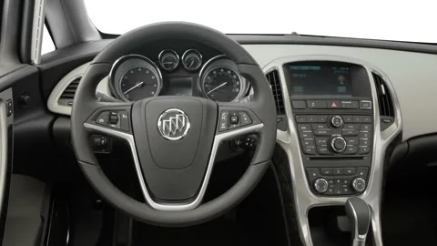 Car interior with board and steering wheel 2016 Buick Verano Convenience Group Stock Footage 159853356