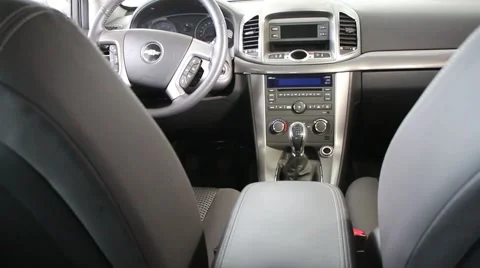 Car interior (chevrolet) Stock Footage 50122140