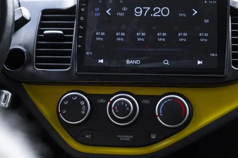 Car interior. close - up Stock Photos